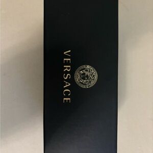 Black & Gold Versace Sunglasses